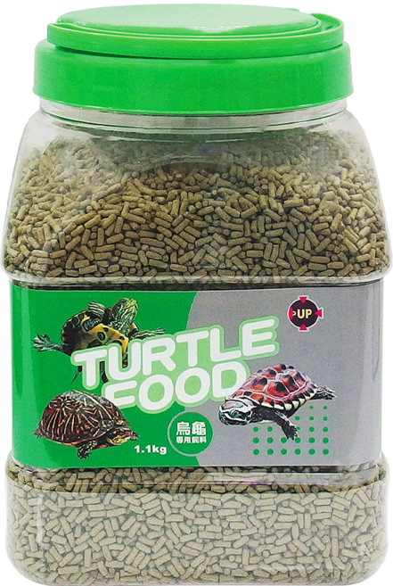 UP AQUA 雅柏 烏龜專用飼料, 1.1kg, 1罐