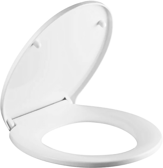 Hennessy&Hinchcliffe 緩降快卸馬桶蓋 短板 TS-SL 1.2kg, 純白色, 1個