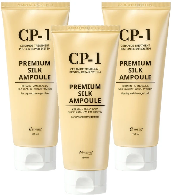 씨피원 프리미엄 실크 헤어앰플, 150ml, 3개 - 쿠팡