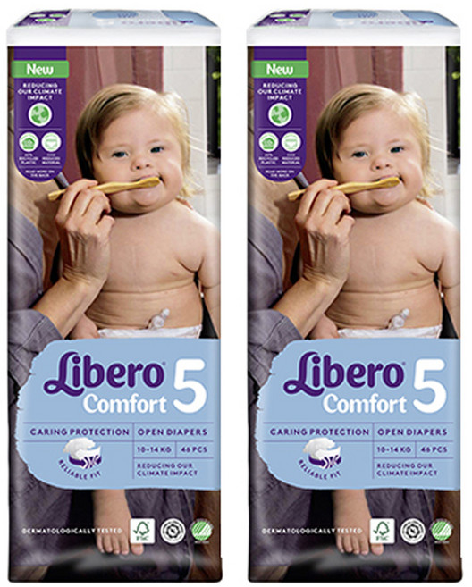 Libero 麗貝樂 黏貼型尿布 嬰幼兒用, 5階段, 368張