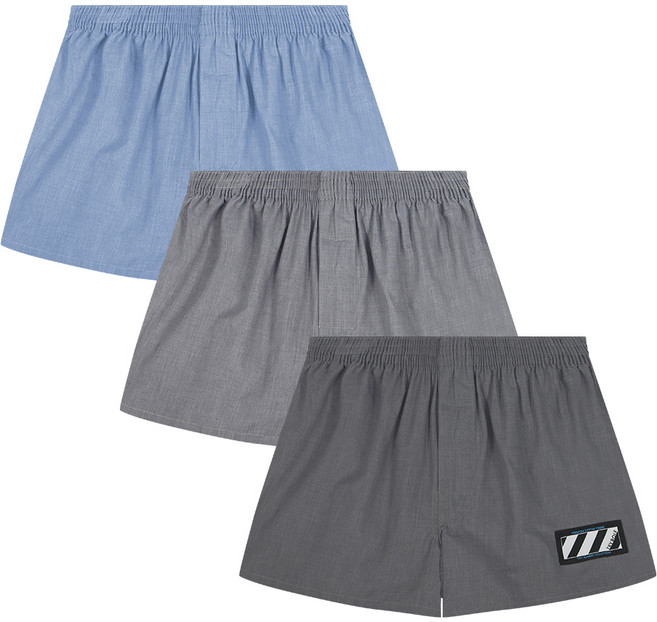 트라이 주니어용 학생 안말리는 트렁크팬티 3종 세트