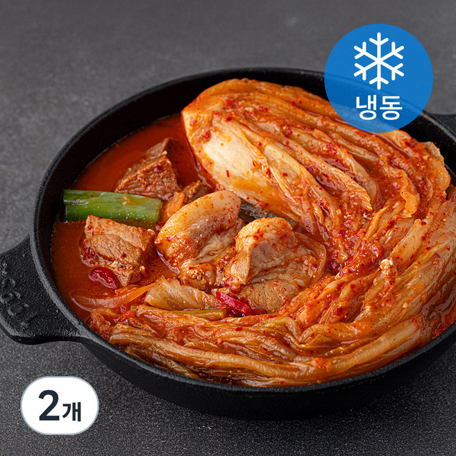 곰곰 돼지고기 김치찜 (냉동), 800g, 2개