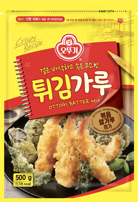 오뚜기 튀김가루, 500g, 1개