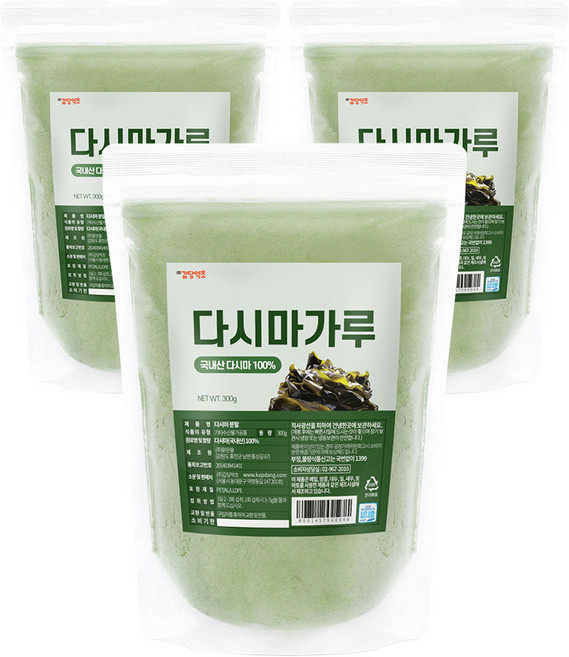 갑당약초 다시마 가루, 300g, 3개