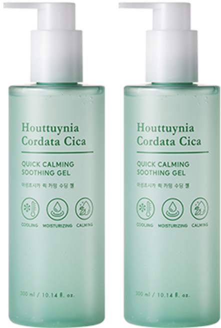 토니모리 어성초 시카 퀵카밍 수딩 젤, 2개, 300ml