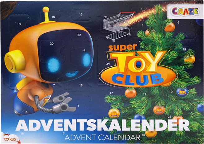 CRAZE 戳戳樂降臨曆 Super Toy 玩具俱樂部 Advent Calendar, 1盒