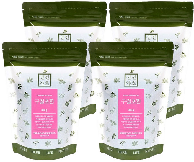 신선약초 구절초환, 4개, 300g