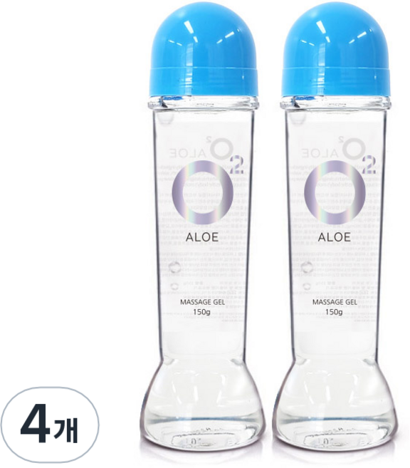 오투 알로에 바디 마사지젤, 150g, 4개