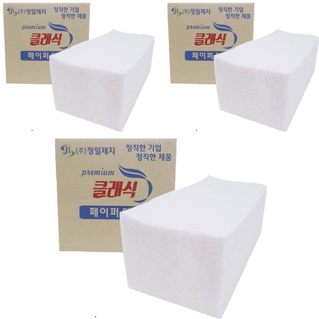 정일제지 클래식 페이퍼 타올, 100개입, 60개