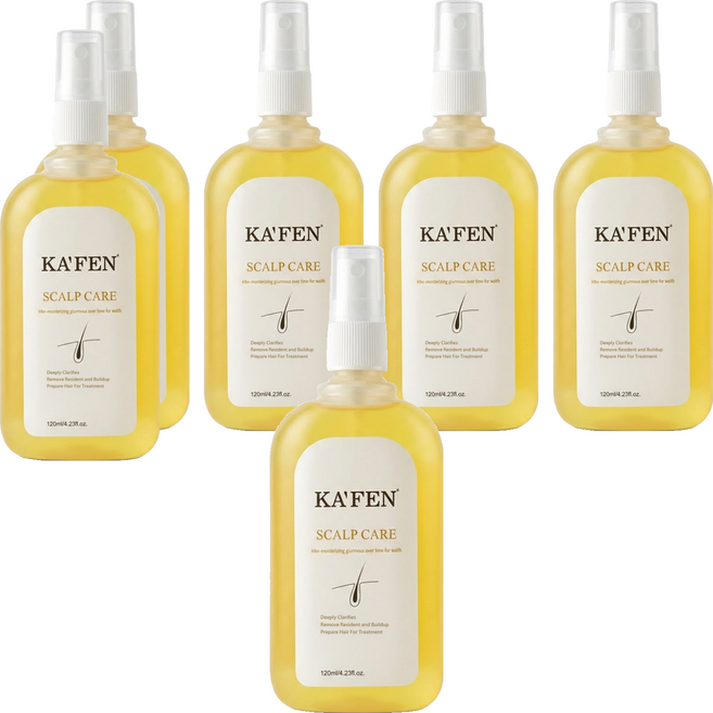 KA'FEN 卡氛 強健髮根滋養液, 120ml, 6組