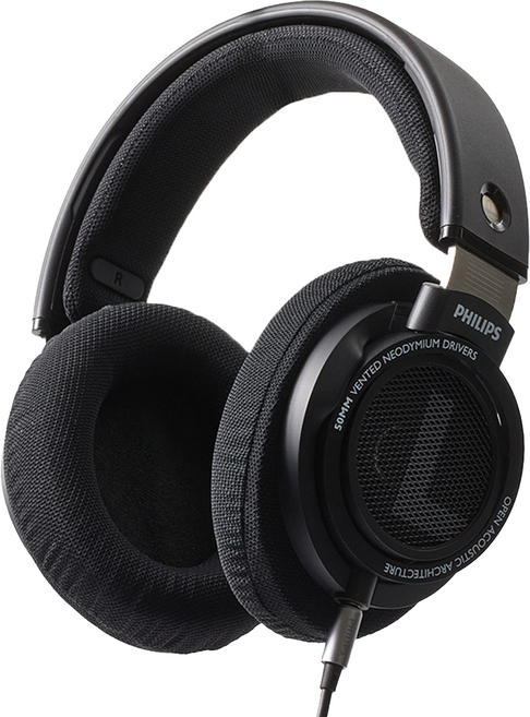 필립스 유선 헤드폰, 블랙, SHP9500