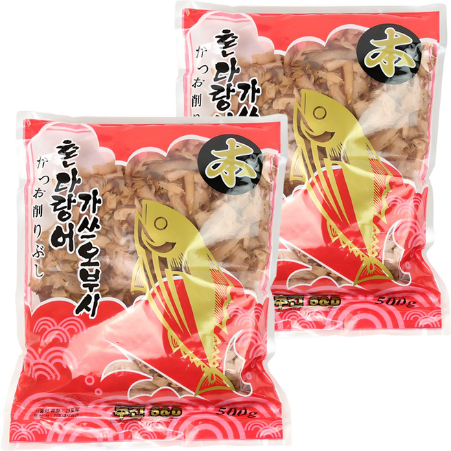 부건 혼다랑어 가쓰오부시, 500g, 2개