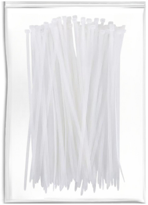 초강력 케이블타이 200p, 1개, 화이트
