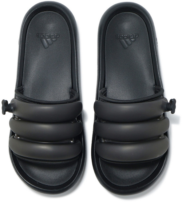 adidas 愛迪達 男女款 ADILETTE ZPLAASH 拖鞋 IF8665, 黑色, 29.5cm