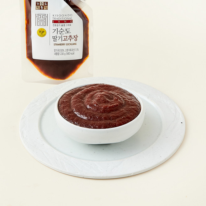 기순도전통장 딸기고추장, 230g, 1개
