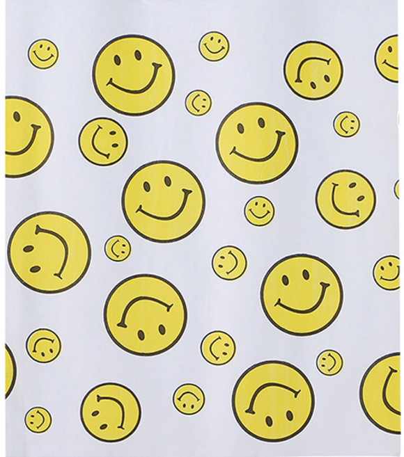 Tree 스마일 패턴 페이퍼백 M형 17 x 20 x 2 cm, 90개