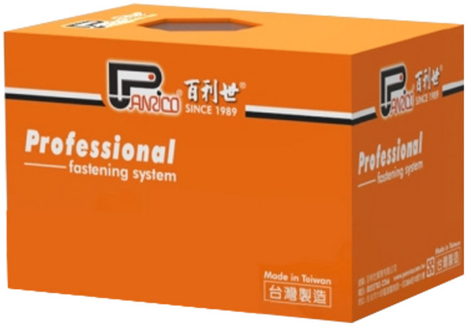 Panrico 百利世 自鑽螺絲 500個, 1盒