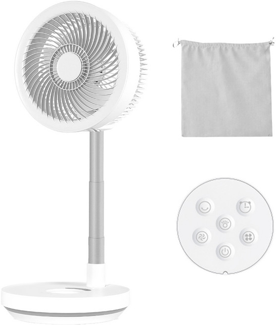 카프 무선 폴딩 써큘레이터 선풍기, KF-STF03