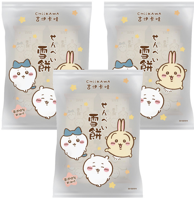 KYODA 京田製菓 吉伊卡哇雪餅 米果 款式隨機, 118g, 3包