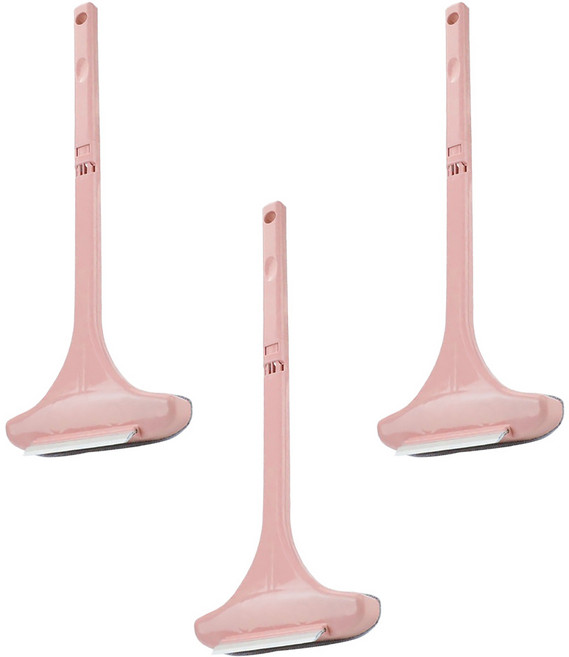 乾濕兩用紗窗除塵萬用刷 50 x 21cm 130g, 可愛粉, 3個