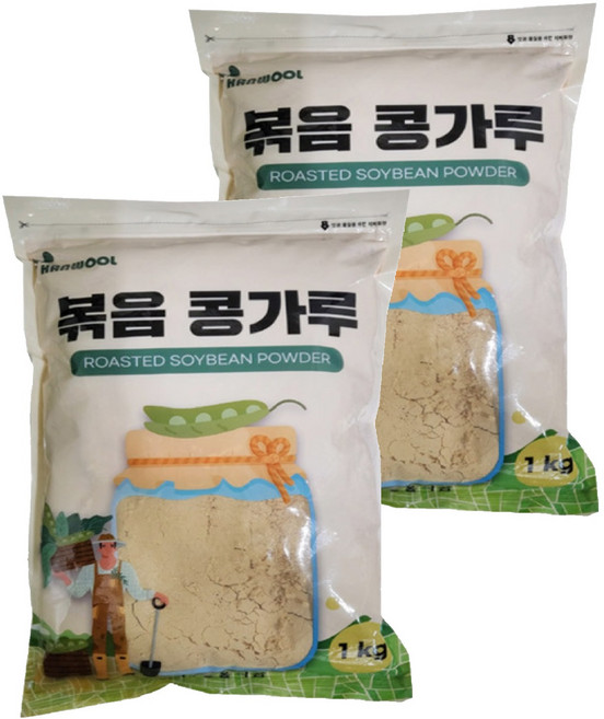 한울식품 볶음 콩가루, 2개, 1kg