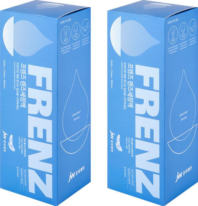 JW중외제약 프렌즈 렌즈용액, 2개, 365ml