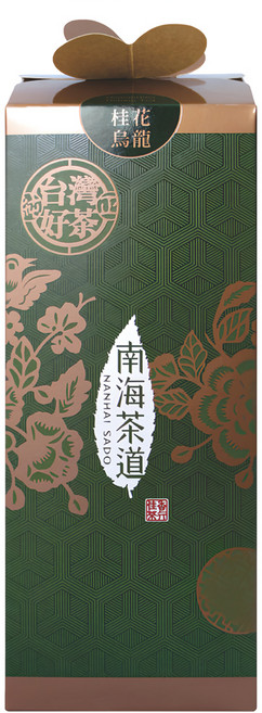 南海茶道 桂花烏龍立體茶包禮盒, 4g, 20包, 1盒