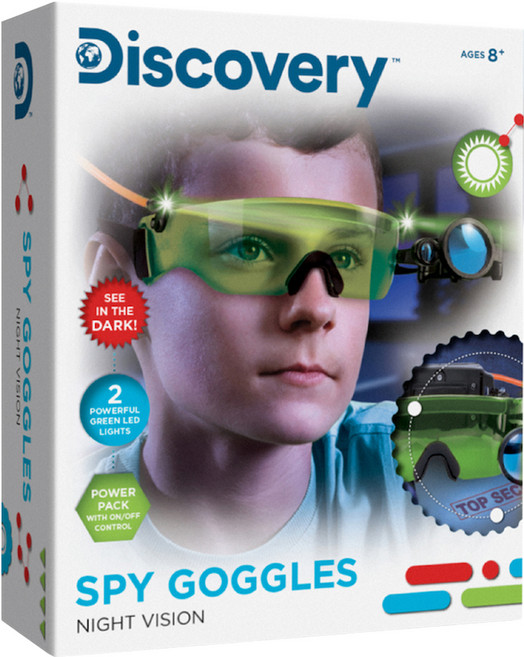 Discovery 小間諜夜視鏡 8歲以上, 綠色, 1個