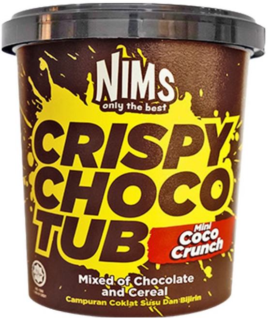 NIMS 크리스피 초코컵 코코크런치 패밀리컵, 1개, 250g