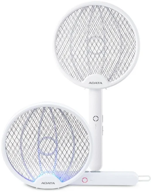 ADATA 威剛 折疊式兩用電蚊拍, 白色