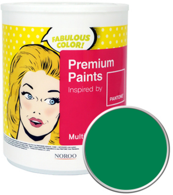 노루페인트 팬톤 멀티 에그쉘광 페인트, 졸리그린 18-6030, 1L, 1개