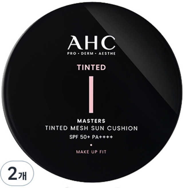 AHC 大師級潤色網紗防曬氣墊 自然米色 SPF50+ PA++++