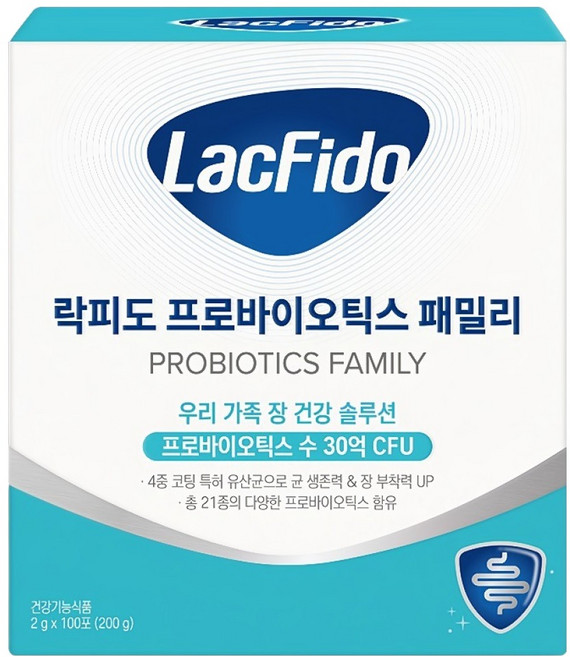 락피도 프로바이오틱스 패밀리 100p, 200g, 1개