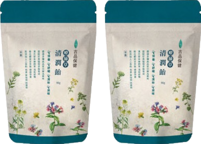 吉品保健 療肺草清潤飴, 80g, 2包