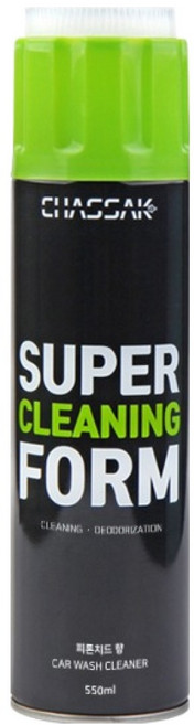 차싹 슈퍼클리닝폼 실내세차 세정제, 550ml, 1개