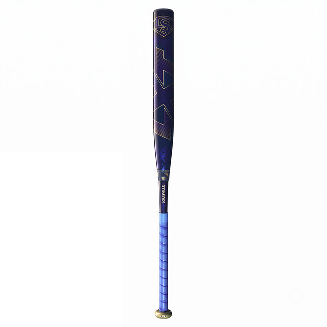 LOUISVILLE Slugger FP LXT -10 快壘鋁棒 WBL29940102333, 1支, 藍色/紫色