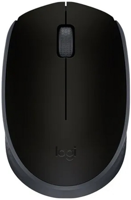 logitech 羅技 無線滑鼠, B170, 黑色