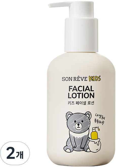 쏭레브 키즈 페이셜 로션, 200ml, 2개