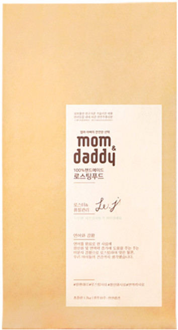 momndaddy 전연령용 강아지 그레인프리 소프트사료, 연어, 1.2kg, 1개