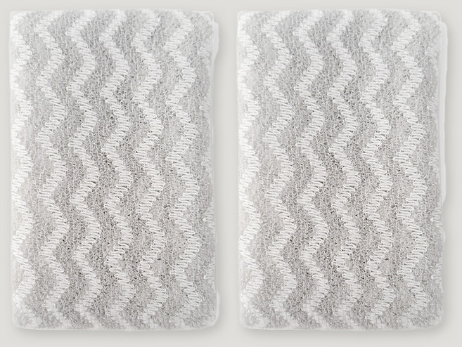 소소모소 샤워타월, 까슬까슬, 1개입, 2개