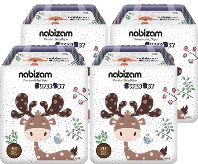 나비잠 슈퍼드라이 기저귀 팬티형 어린이용, 점보형(2XL), 88매