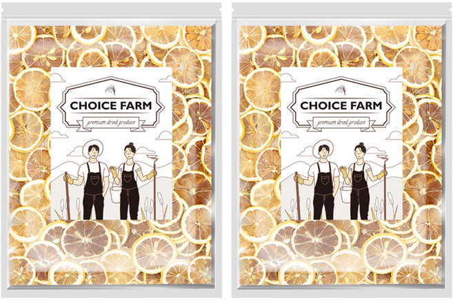 초이스팜 건레몬 슬라이스 특품 프리미엄, 2개, 150g(1개)