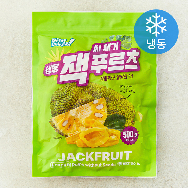 바이트딜라이트 잭푸르츠 씨제거 (냉동), 1개, 500g