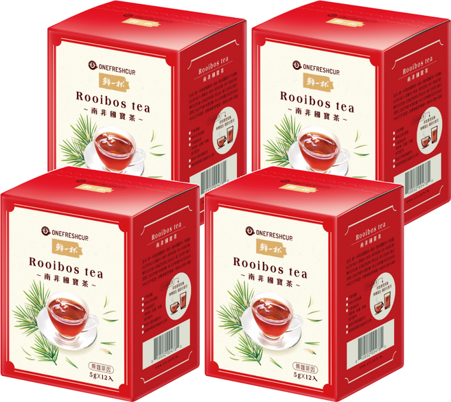 鮮一杯 南非國寶茶, 5g, 5包, 4盒
