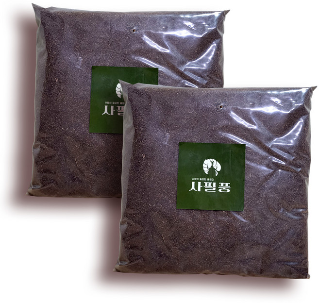 사필풍 코코피트 발효톱밥 매트 3L, 2개