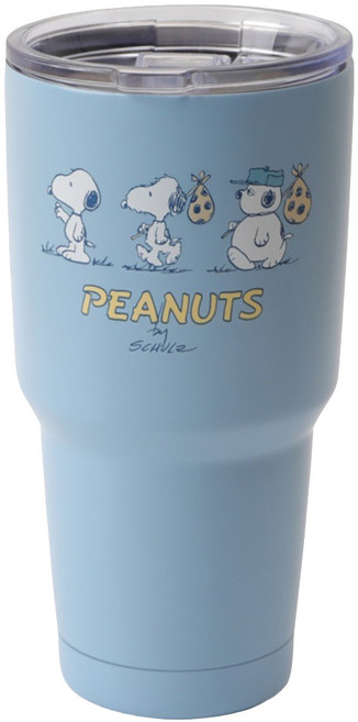 norns Peanuts史努比不鏽鋼酷涼杯, 郊遊, 1個, 900ml