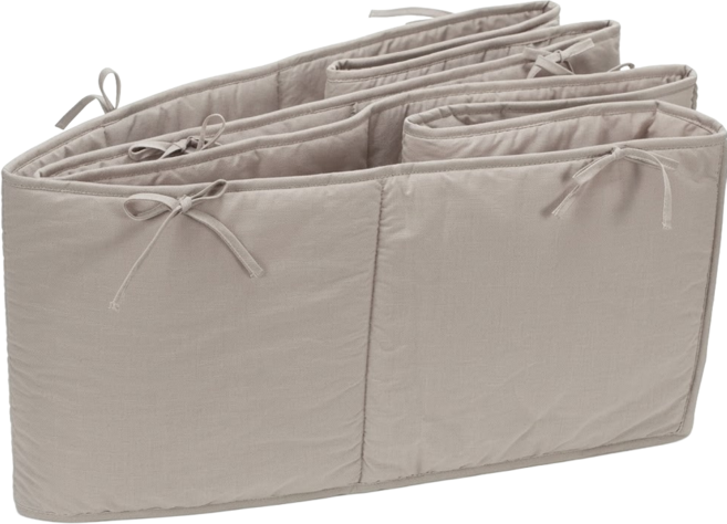 KU.KU Duckbill 酷咕鴨 KUKU PLUS 極簡幾何床欄護墊, 淺茶色, 1個