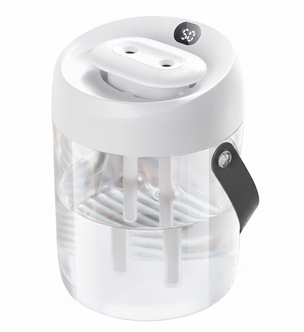 HONDONI 智能濕度顯示霧化水氧機 2L, A15-W, 冰川白
