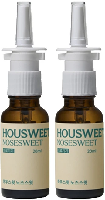 하우스윗 노즈스윗 스테로이드 없는 비강 스프레이, 2개 - 쿠팡