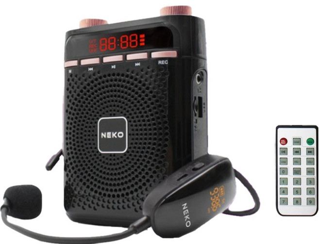 NEKO 무선 UHF 마이크 블루투스 엠프, NK-UA600